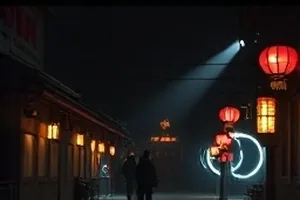 《北方来客》封面，车站月台与行李箱剪影